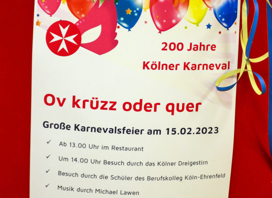 Karneval im Johanniter Stift Köln-Ehrenfeld 2